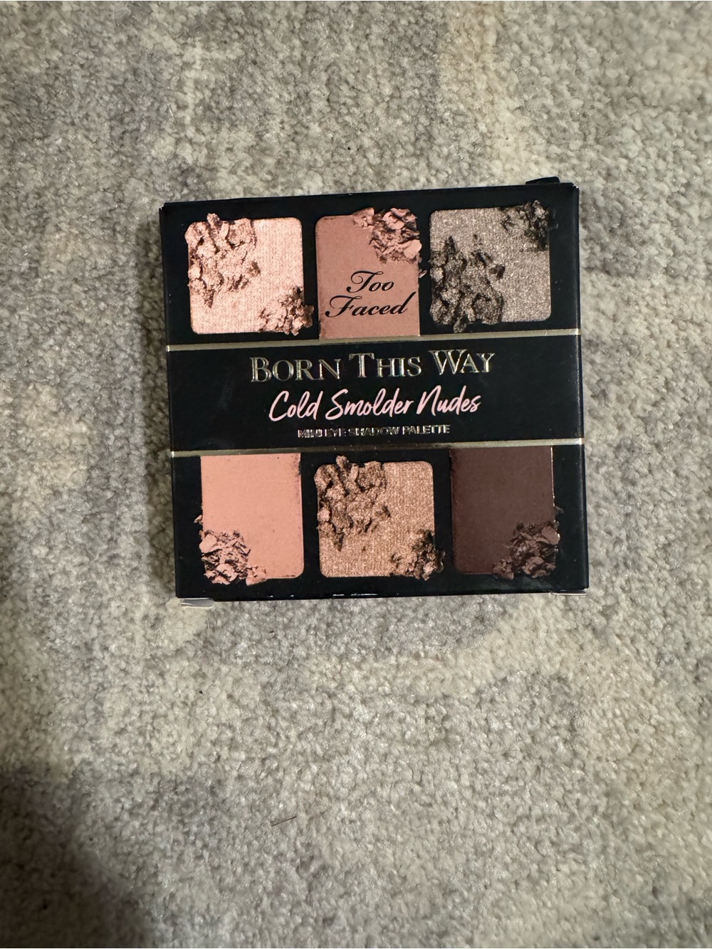 Too faced Born this world cold smolder nudes eyeshadow palette NWT